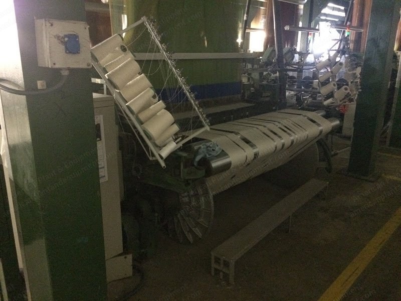 Picanol, Bonas IBJ 2-250, 1996, Jacquard Weaving Machine, 1900mm Width, 2688 Hooks, 4 Weft Feeders