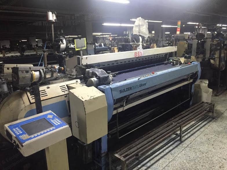 Sulzer, G6300, 2003, Rapier Loom, 1900mm Width, Staubli 2668 Dobby, 2 Feeders