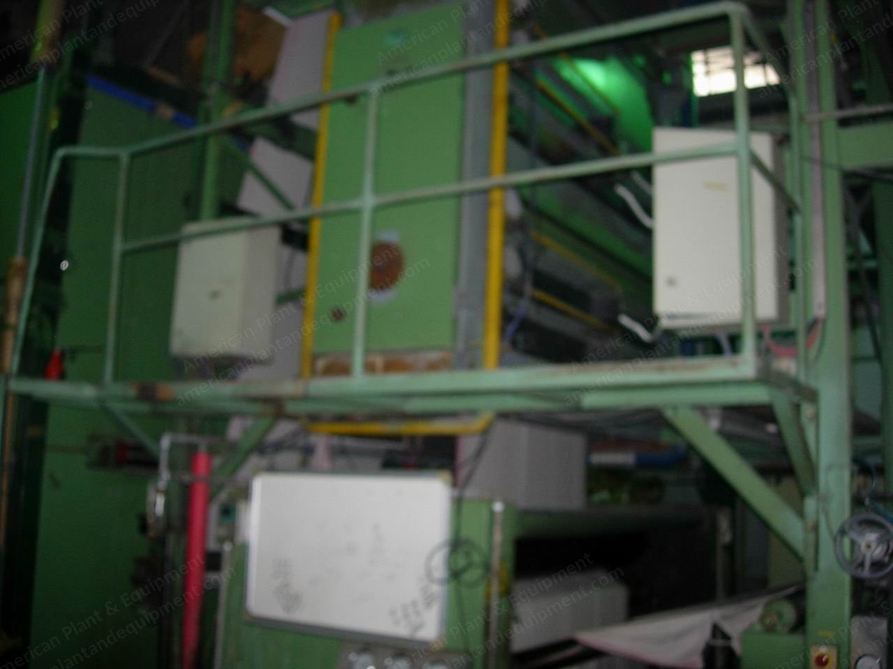 Artos Babcock Pad-Dry and Thermosol Dyeing Line, 1991, 1800mm Roller Width, Gas Heated