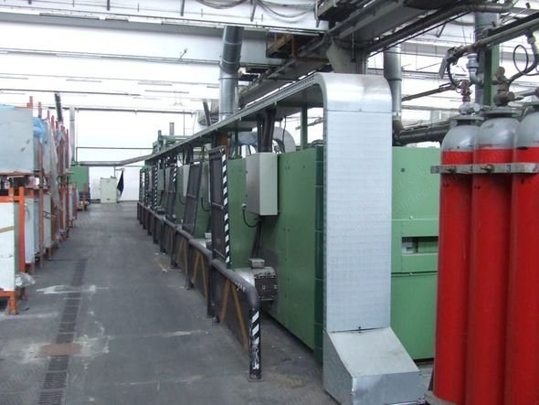 Babcock, 2001, 2200mm Working Width, 6 Chambers, Gas Heated, Beta Padder, Bianco Weft Straightener