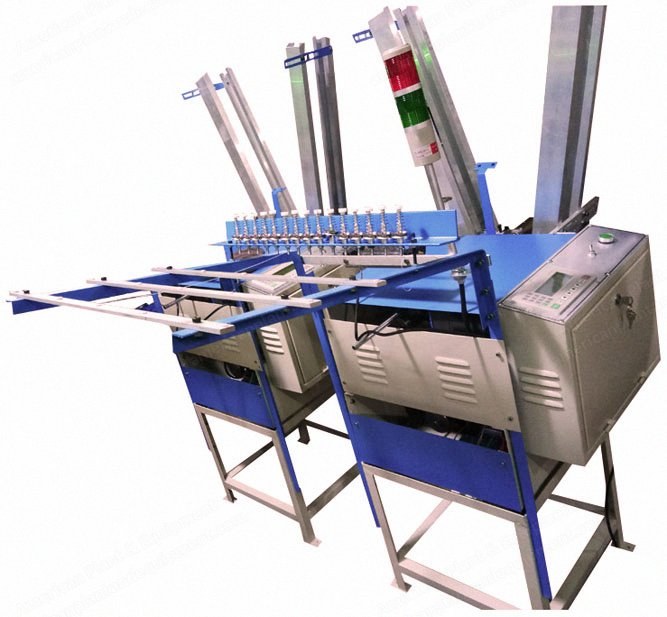 NovaStar, WN108, Winding Machine for Twister Spools, 2 Heads, 4800 RPM, 170-215mm Bobbin Size