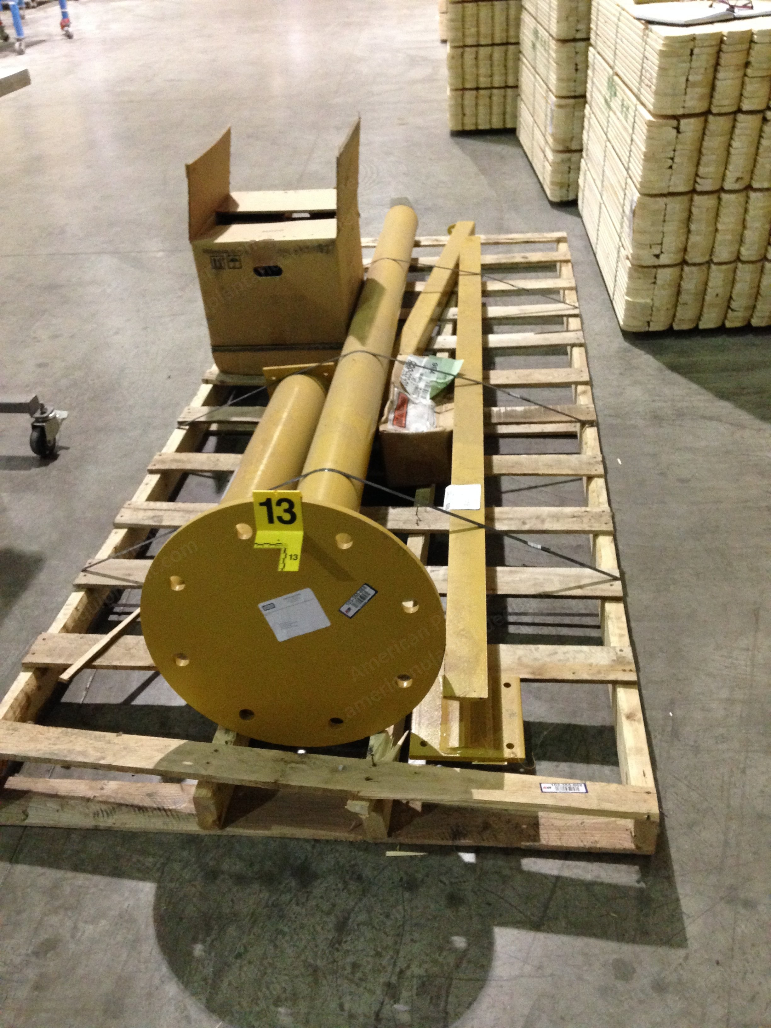 Contrix Crane, New Hoist Jib with Pole and Arm, 250 lbs Capacity