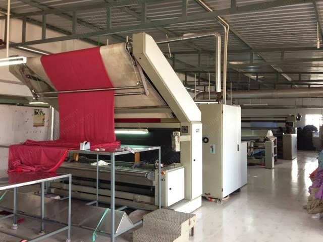 Ferraro, Comptex RC-2500, 2001, Open Width Compactor, 2500mm, Corino Weftstraightener