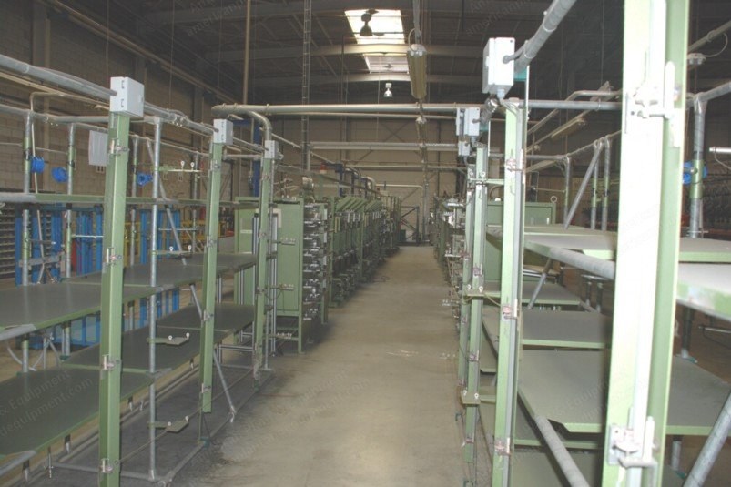 Dietze & Schell, DS100, 1995, Intermingling Machine, 4 Positions, 4 Winders Type DN450