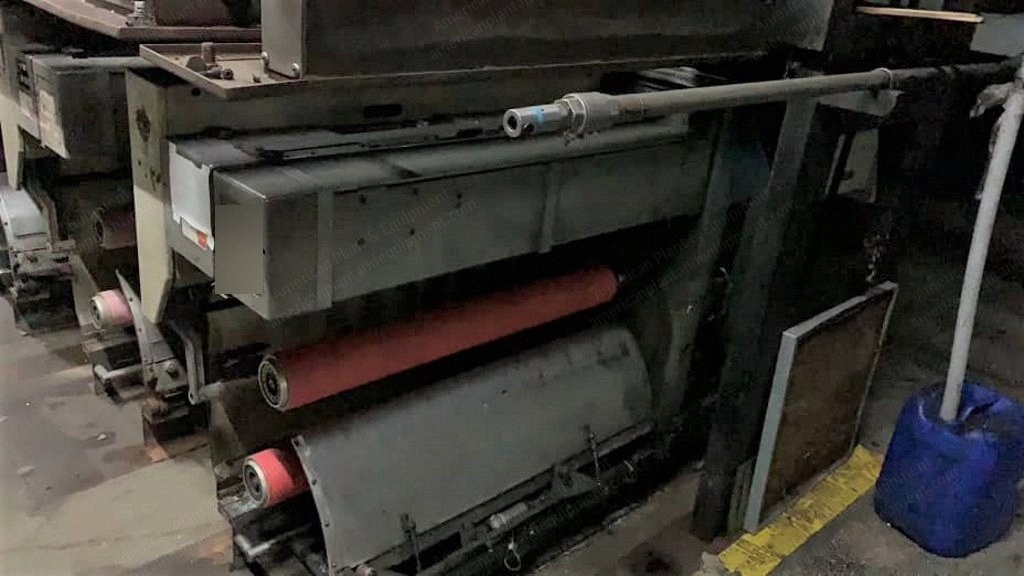 Teijin Seiki, 909, Winders for Filament Extrusion Line, 6 Positions, 150mm Bobbin, 900mm Chuck Length, 5500 m/min
