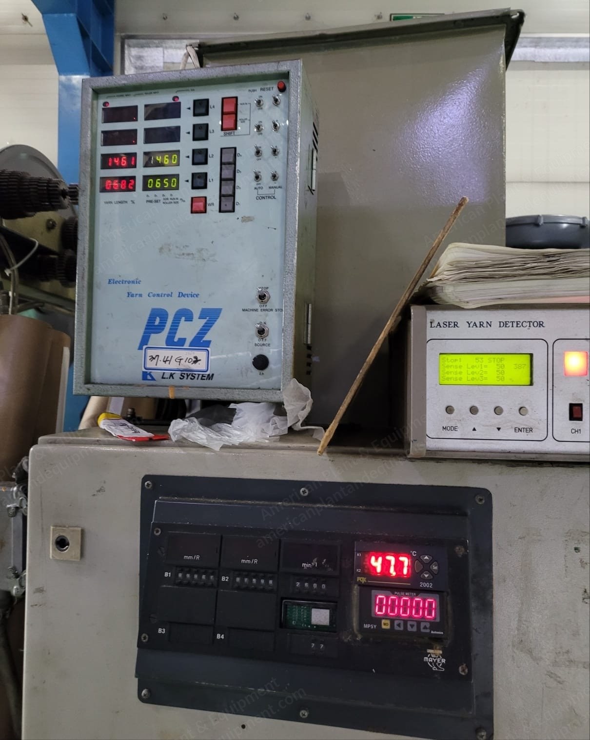 Karl Mayer, HKS2-3, 1993, 130" Width, 32-E Gauge, Warp Knitting Machine