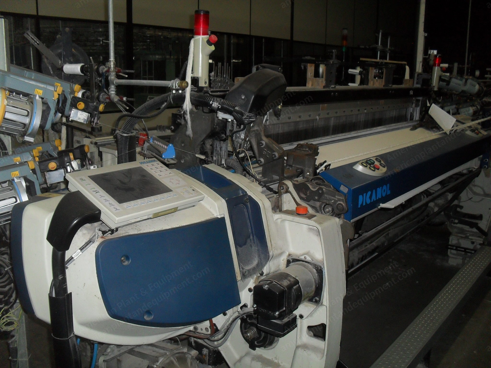 Picanol, Optimax, 2011, 2200mm Working Width, Staubli 2670 Dobby, 8 Colors