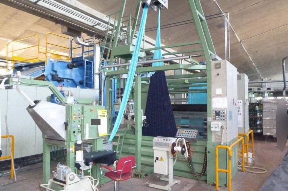 Corino, Apricorda Taglierina, 2003, 2500mm Roller Width, Rope Squeezer, Detwister, Slitter, Open Width Padder