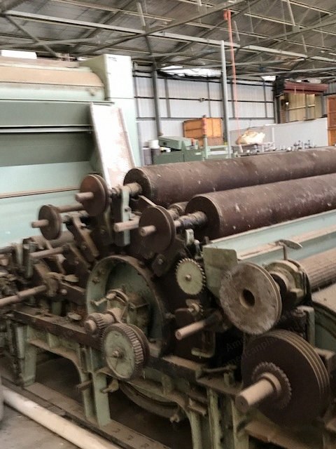 Thibeau Carding Machine, 2200mm Width, 1000mm Coiler Diameter