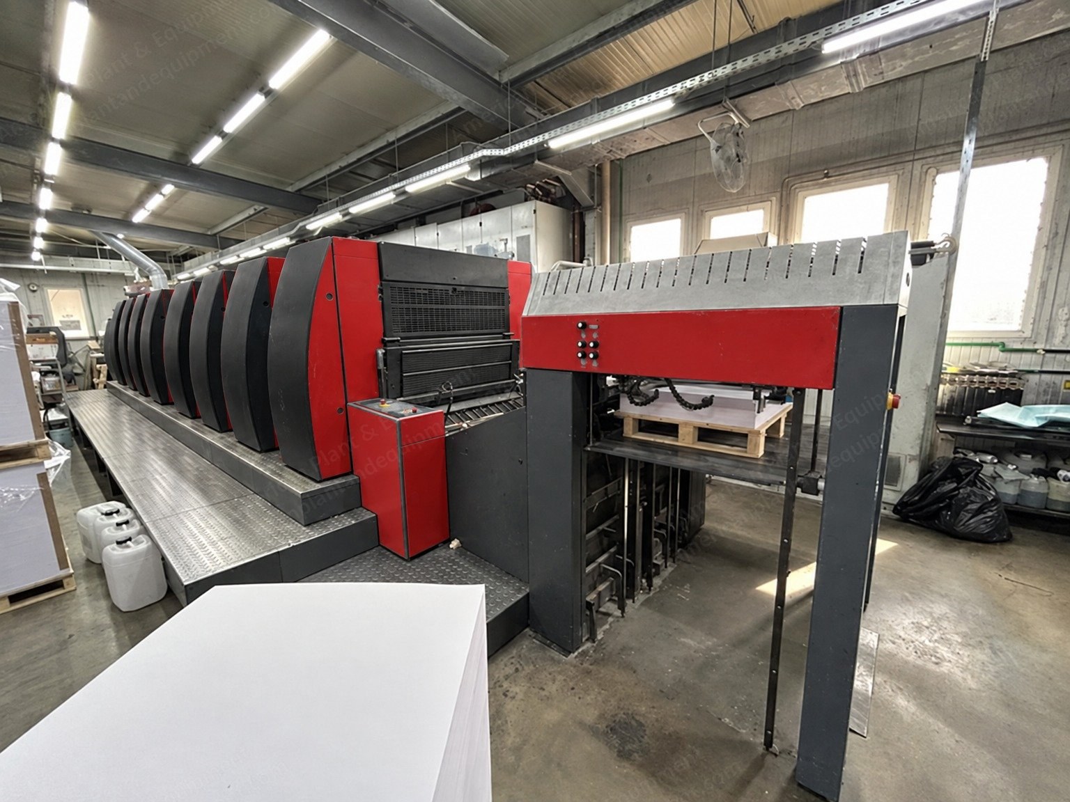 KBA, Rapida 106-8 SW4 SPC CX, 2016, Eight Color Sheetfed Offset Press, 740 x 1060 mm