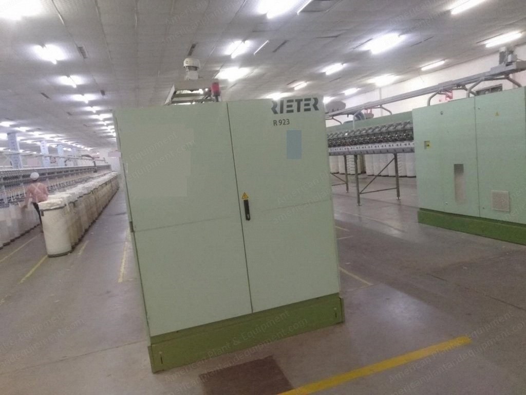 Rieter, R923, 2013, 400 Rotors, Rotor Ø 33mm, 150mm Traverse