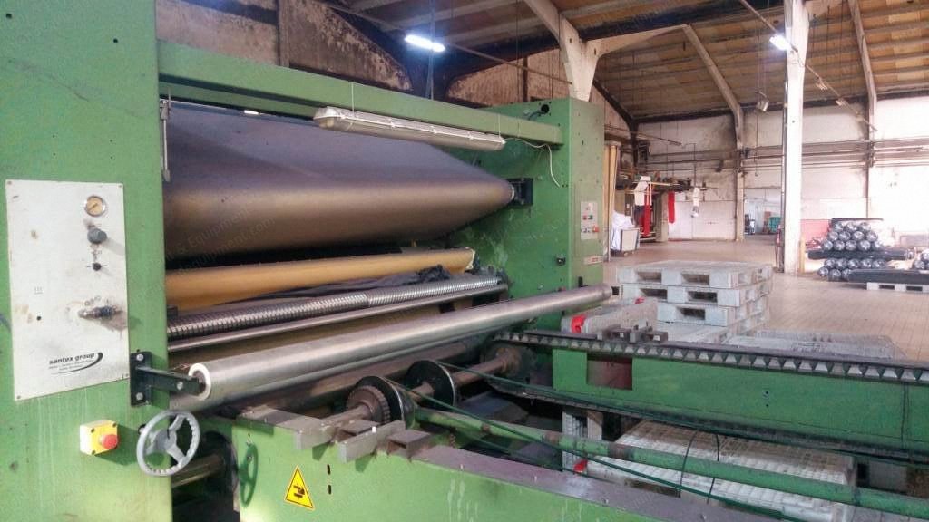 Santex, Open Width Sanforising Machine, 2005, Working Width 2200mm, 12m Chain