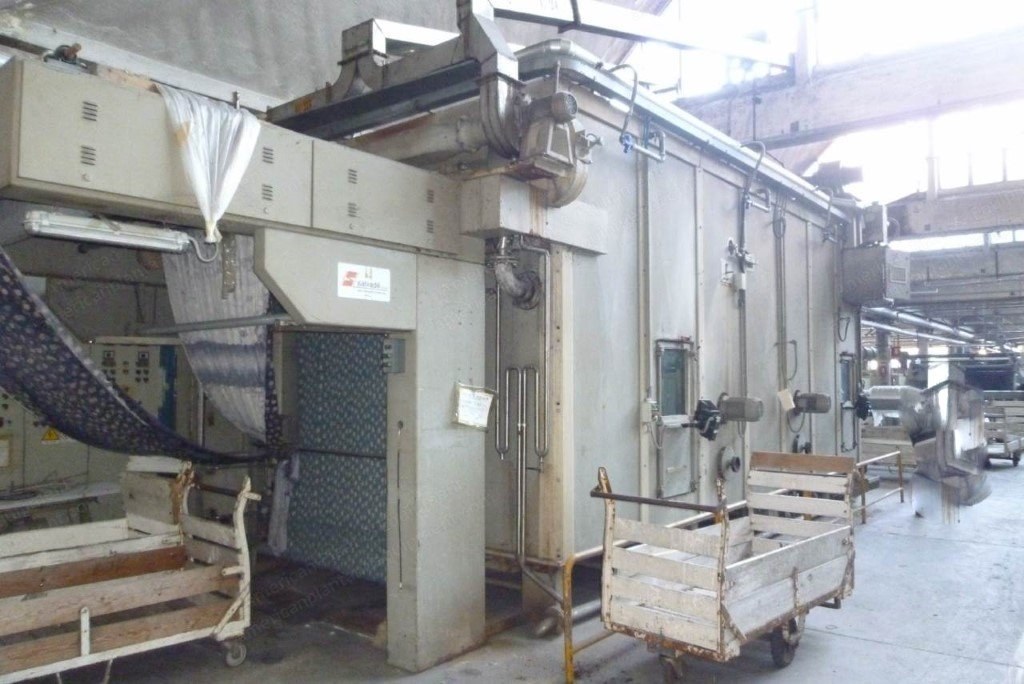 Salvade, Loop Steamer, 1992, Fabric Width 2200mm, Roller Width 2000mm, Cloth Content 1800mm