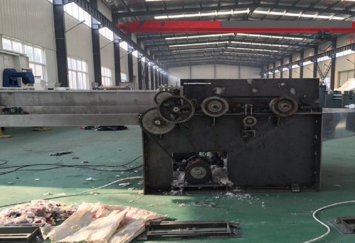 NovaStar, FP108, Woolen & Carpet Edge Opening Machine, Width 1000-1500mm, Cylinder Diameter 450mm
