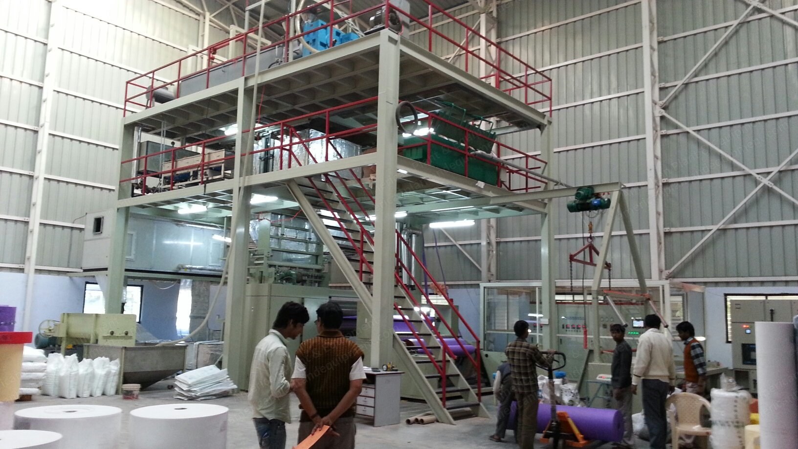 Shanghai Jingwei, JWM135/30, Non-Woven Plant, 1600mm, 2000 tpa