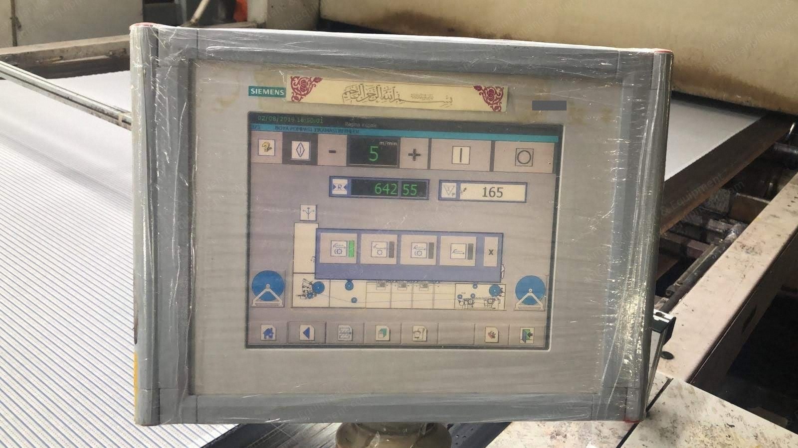 Reggiani, Unica, 2005, 3200mm to 3300mm Working Width, 15 Colors, Gas Heated Dryer