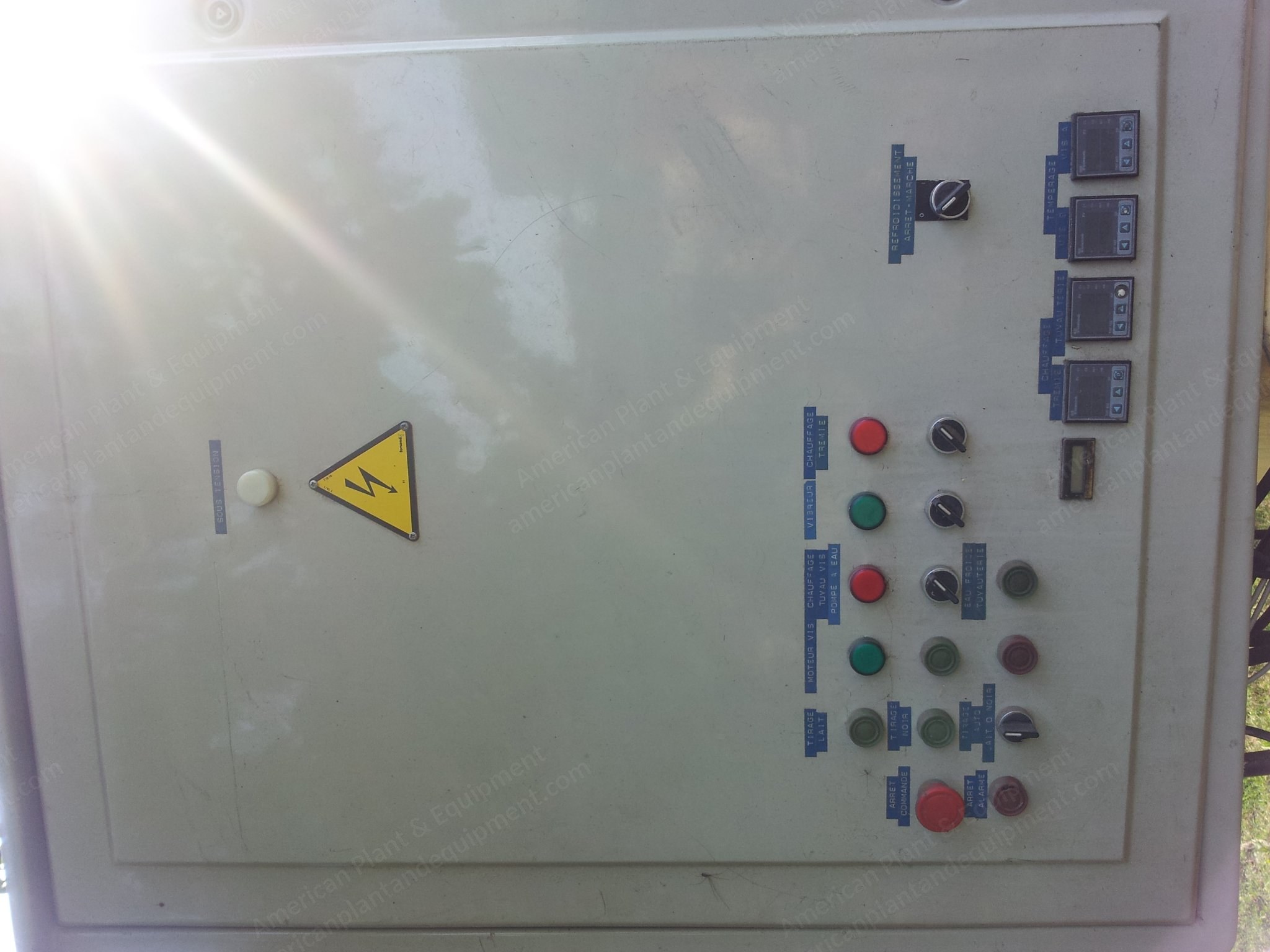 Carle Montanari, TAN15, 1980, Screw-Type Tempering Machine, 1500 kg/h Capacity, 3 Temperature Zones