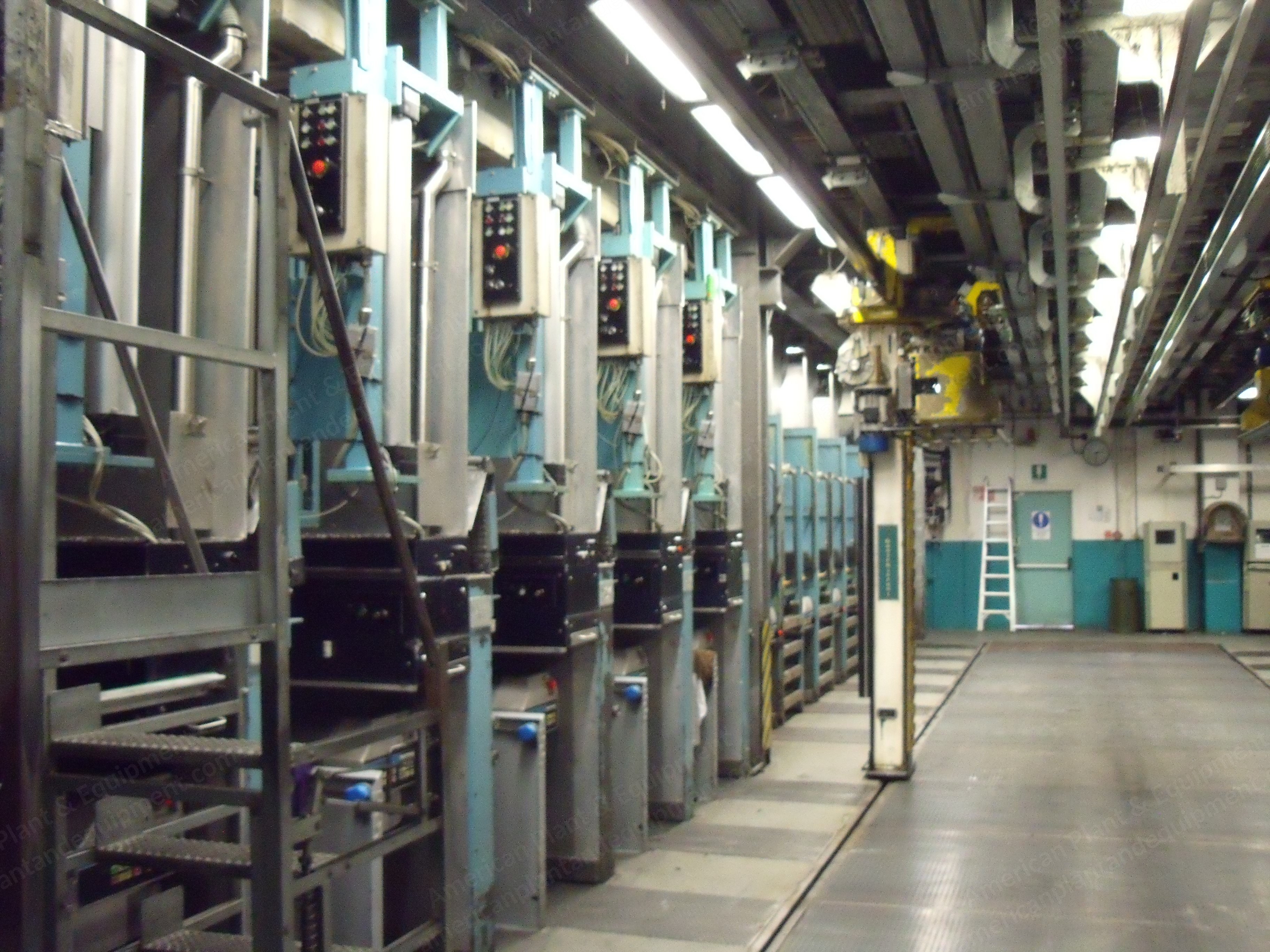 Barmag, Spinning Plant for Polyester, 1998, 16 Ton/Day, 24 Ends