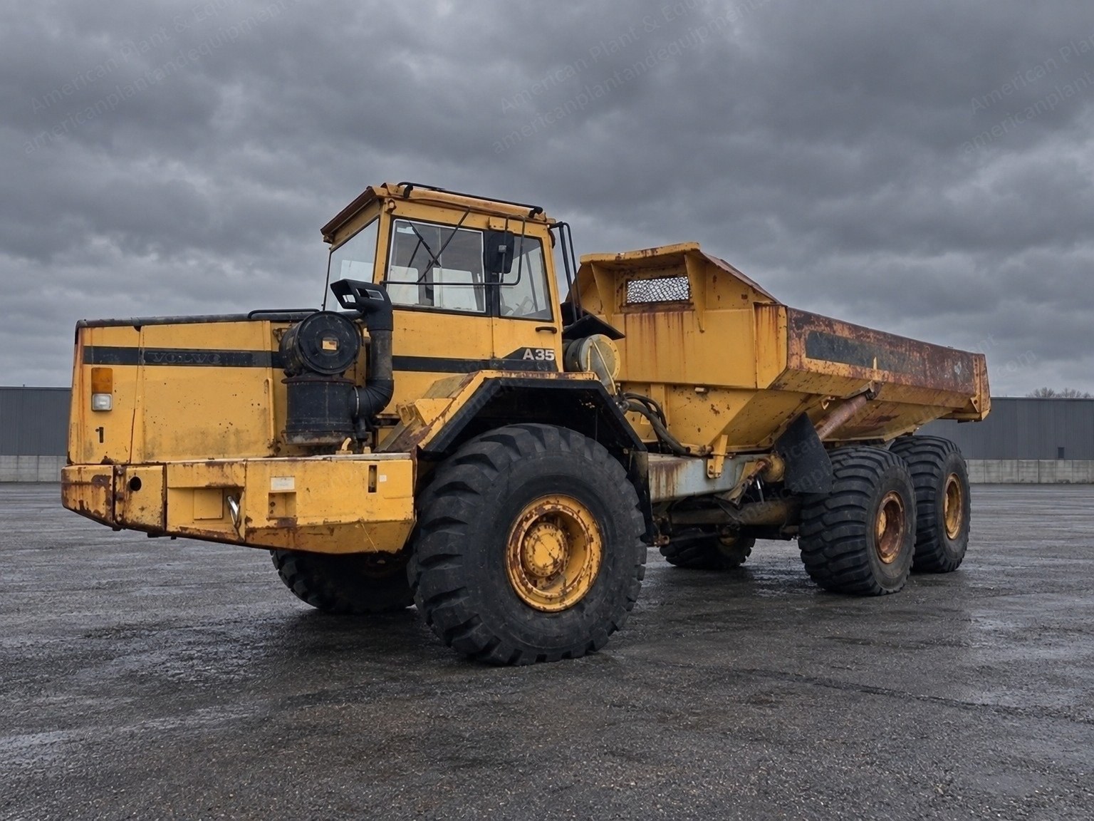 Volvo, A35, 1988, Articulated Dump Truck, 35 Ton Capacity