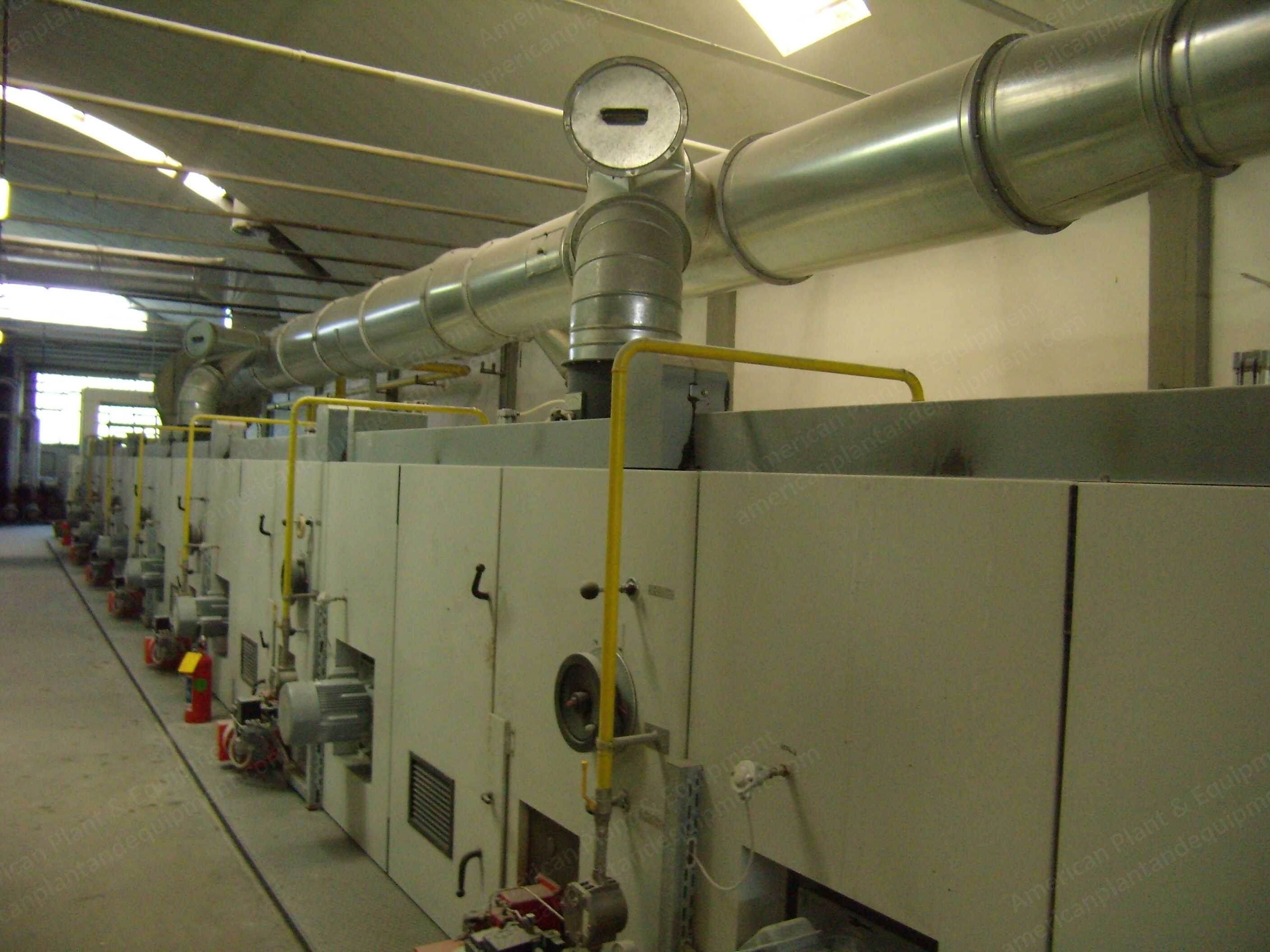 Bruckner Tenter, 1998, 2200mm Working Width, Gas Heated, 8 Chambers, Pin Horizontal Chain