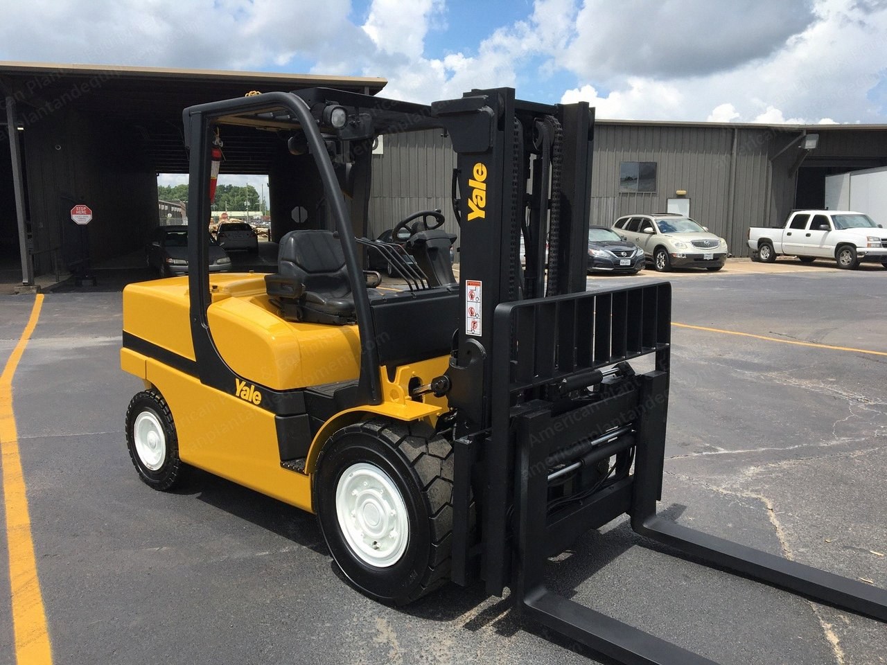 Yale, GDP110VX, 2014, 11000 lbs Capacity, Diesel, Pneumatic Tires