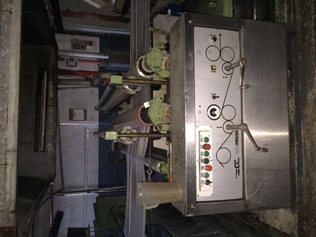Zell, Ecopress, 1991, 2800mm Beam Delivery, 6 Dryer Chambers, for Spun, Cotton, and Wool