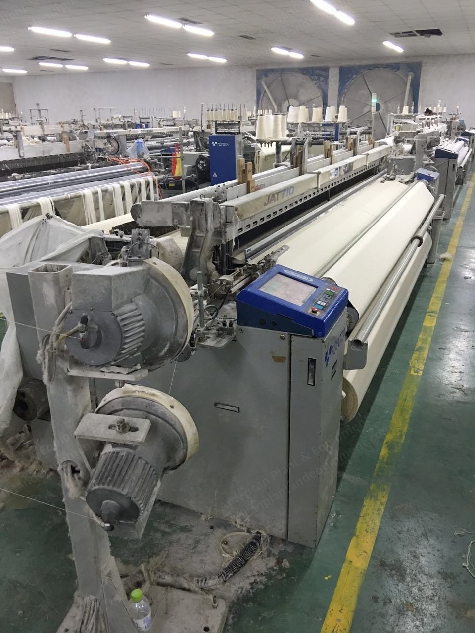 Toyota, T710, 2005, 3400mm, Airjet Weaving Loom, Staubli 2661 Dobby, 2 Nozzles