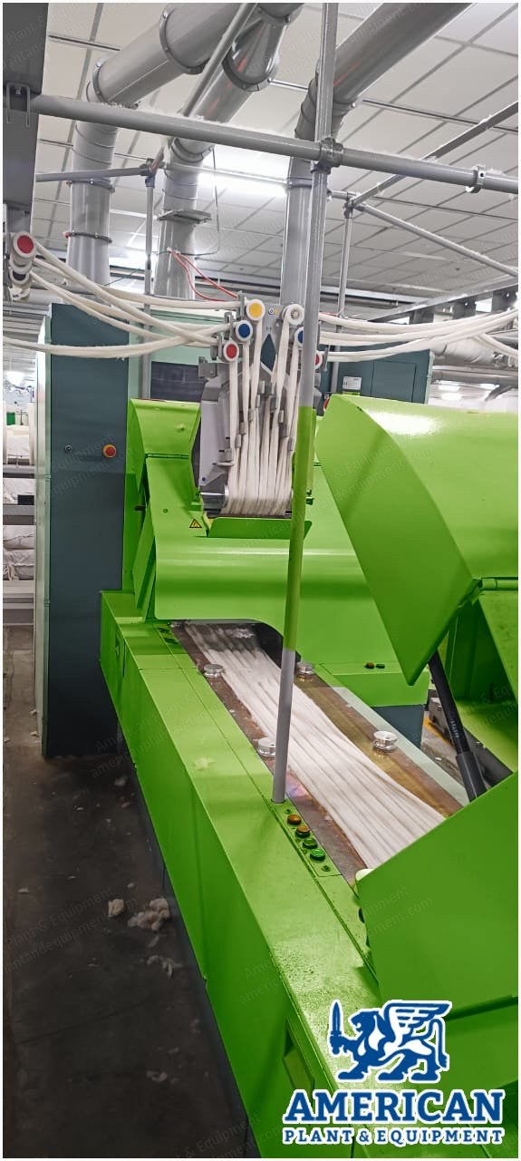 Rieter, E86 / E36, 2018, Complete Comber Line, 6x E86 Combers, 1x E36 Unilap