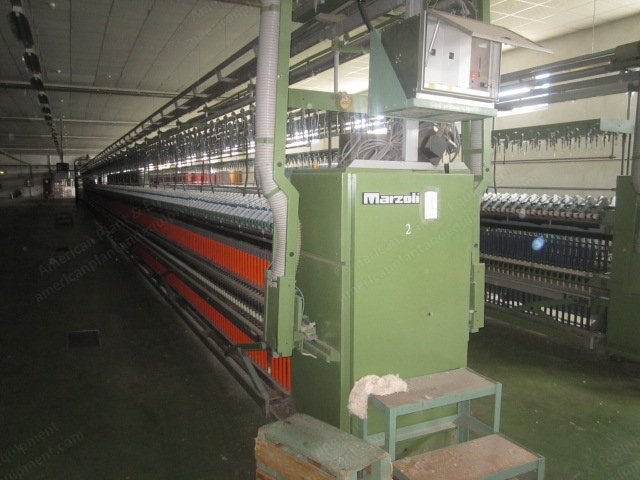 Marzoli, NSF3 & BCX16E, 1995, Ring Spinning and Roving Frame Set
