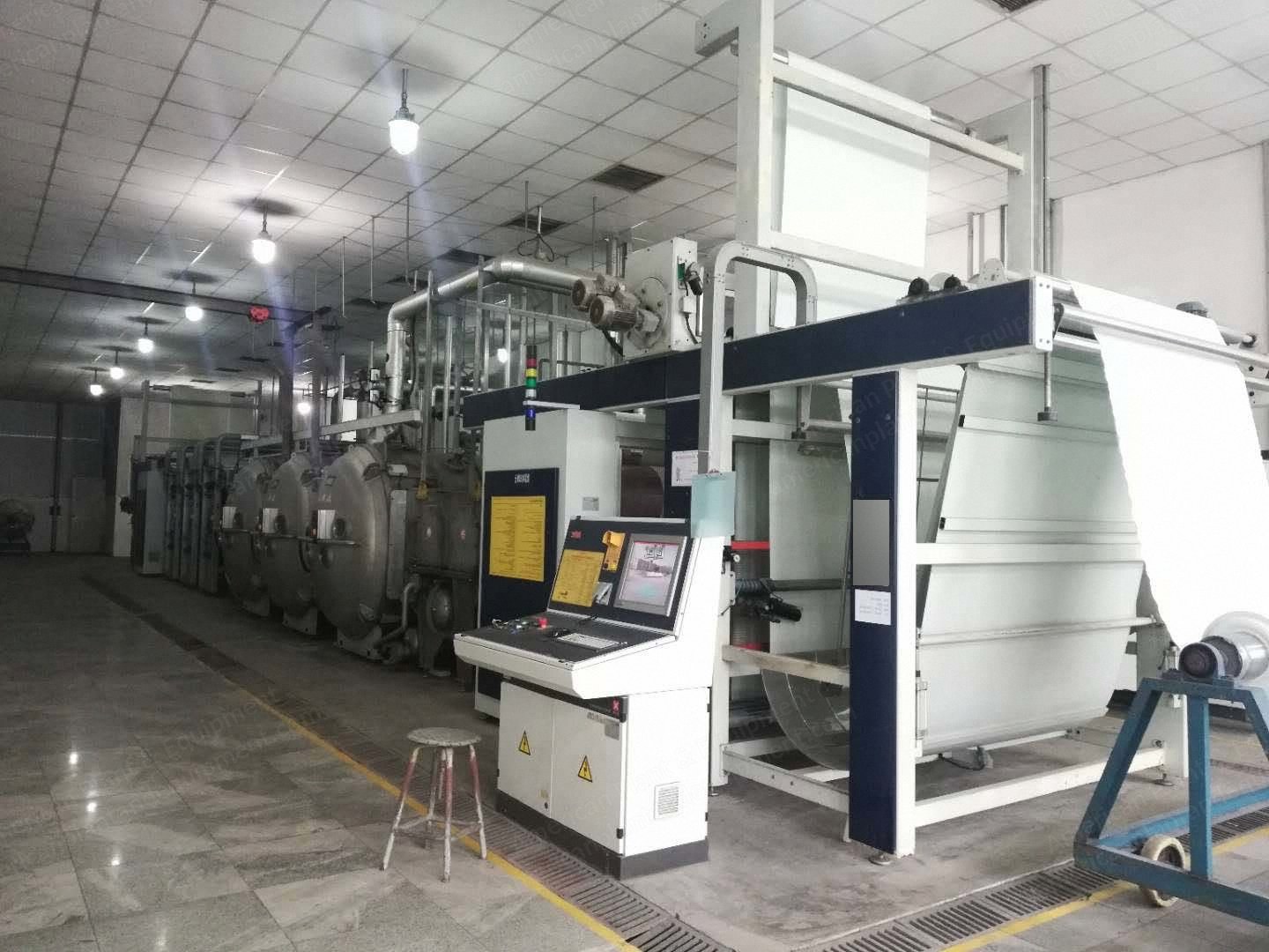 MCS Lafer Liquid Ammonia Mercerizing Machine, 1800mm Working Width, 2010, 30000mm Table Length