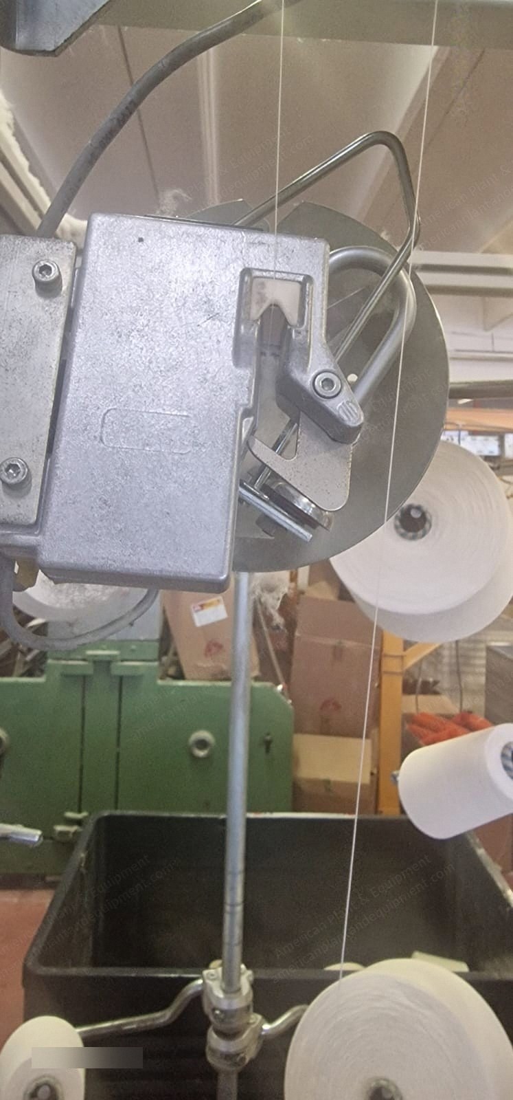 SSM, Savio, Twisting Line, 1984 to 1991, 1x SSM DPY 1 Assembly Winder, 3x Savio TDS 15N Double Twisting Machines