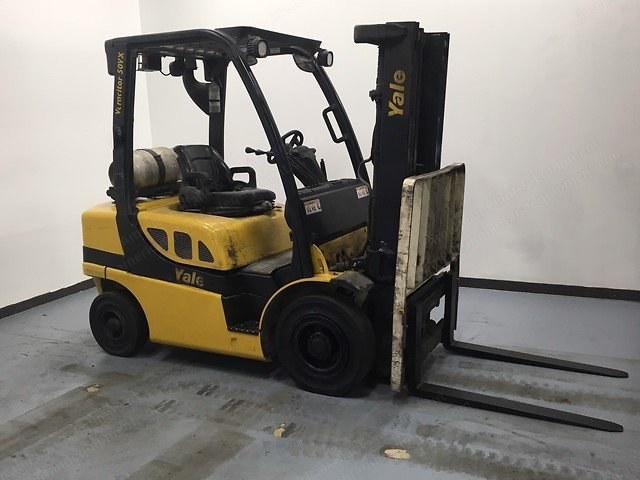 Yale, GLP050VX, 2012, 5000 lb Capacity, 184" Raised Fork Height, Sideshifter, LP Gas