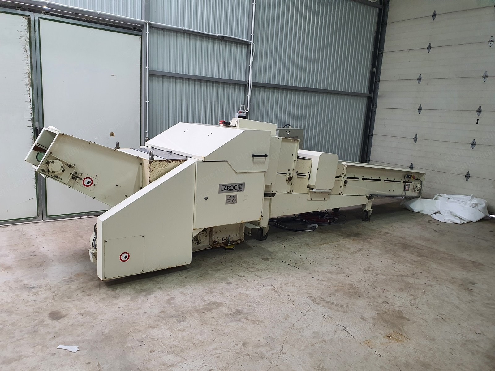 Laroche Guillotine Cutter, 2003, 500mm Working Width, Metal Detector, 15 kW