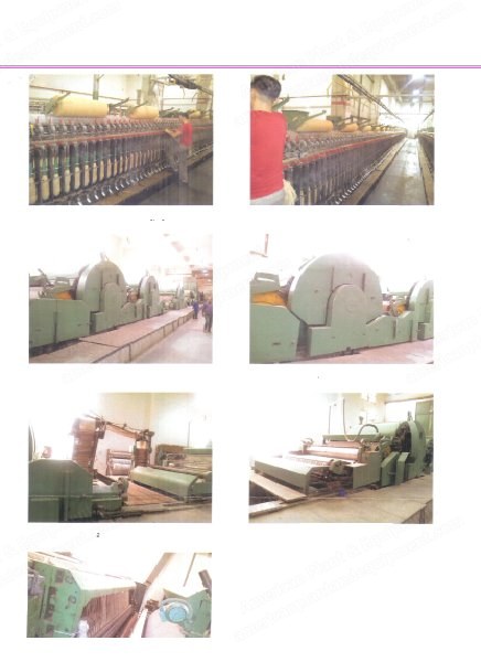 Woolen Carding Machine and Pigagli Spinning Frame, 2500mm, 240 Spindles, 1982/1994