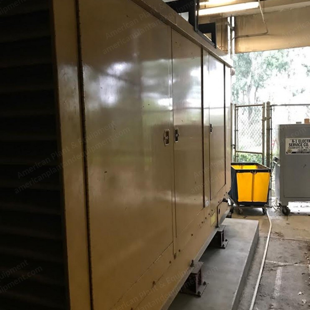 Caterpillar, 3412, 1988, 500 kW, 480V, 60 Hz, Weather Enclosed
