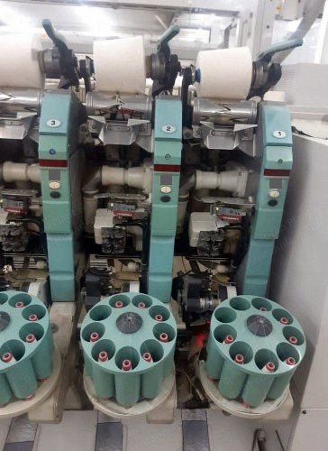 Savio, Polar M, 2010, 72 Drums, Quantum 2 Yarn Clearer, Mesdan 690 Splicer