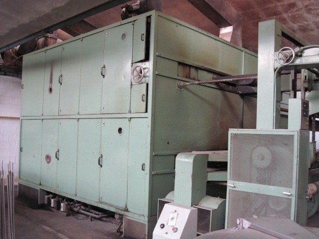 Famatex, Multistage Tenter, 3000mm, Pin Chain, Gas Heated