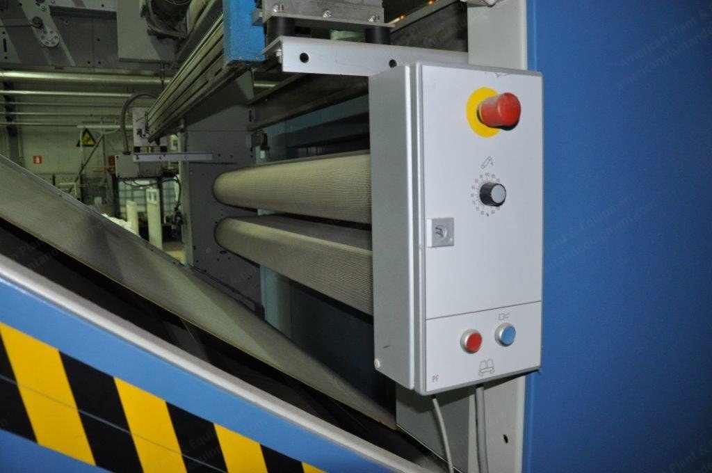Monforts, Dynair 5000, 2002, 2200mm Working Width, 2 Chambers, Oil Heated