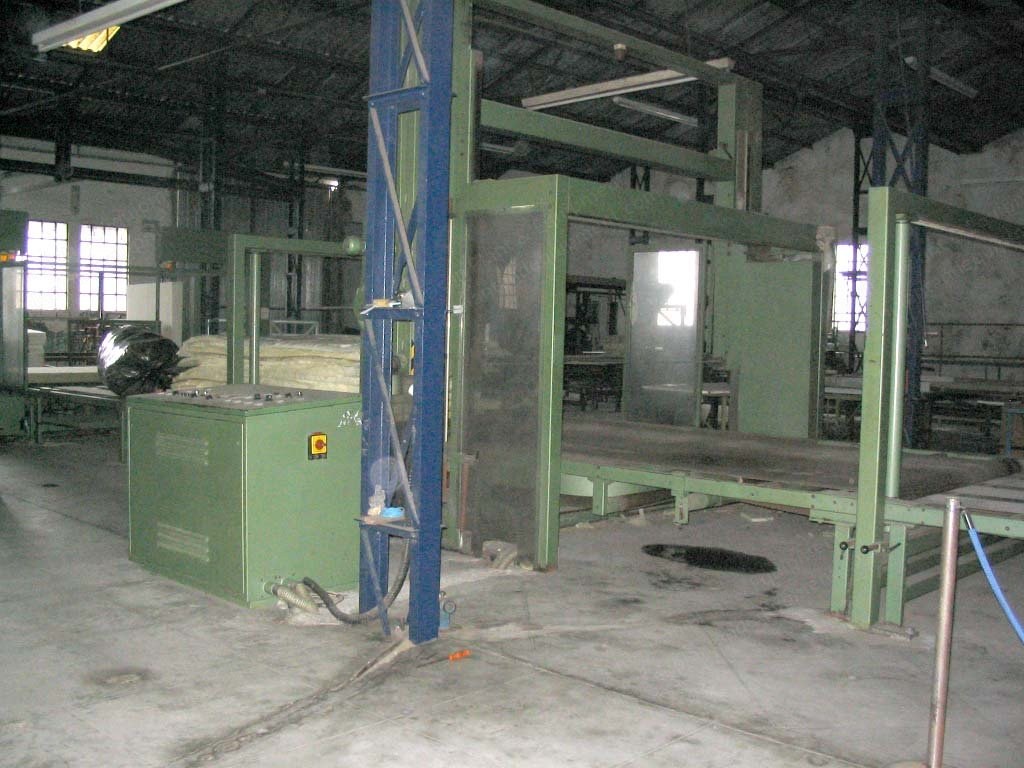 Fecken-Kirfel, Foam Cutting Line, 2000, 38m Length, 2300mm Max Width, 15 m/min Speed