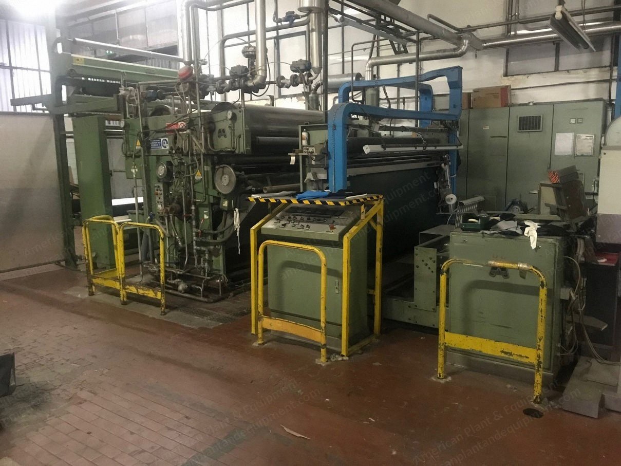 Monforts, Toptex-W, 1988, Sanforizing Machine, Working Width 2050mm, Rubber Ring Width 2240mm