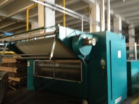 Lafer, Open Width Compactor, 2006, Egalize Machine, Sanforizing Part Running
