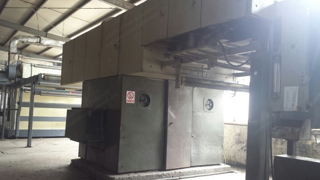 Buser, Flat Bed Printing Machine, 1995, 1650mm Printing Width, 12 Colors, 2000mm Belt Width