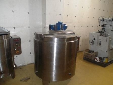 NovaStar, CY111, Stainless Steel Chocolate Tanks, New, Double Jacket, Electric Heating, 5000 to 10000 lbs Capacity