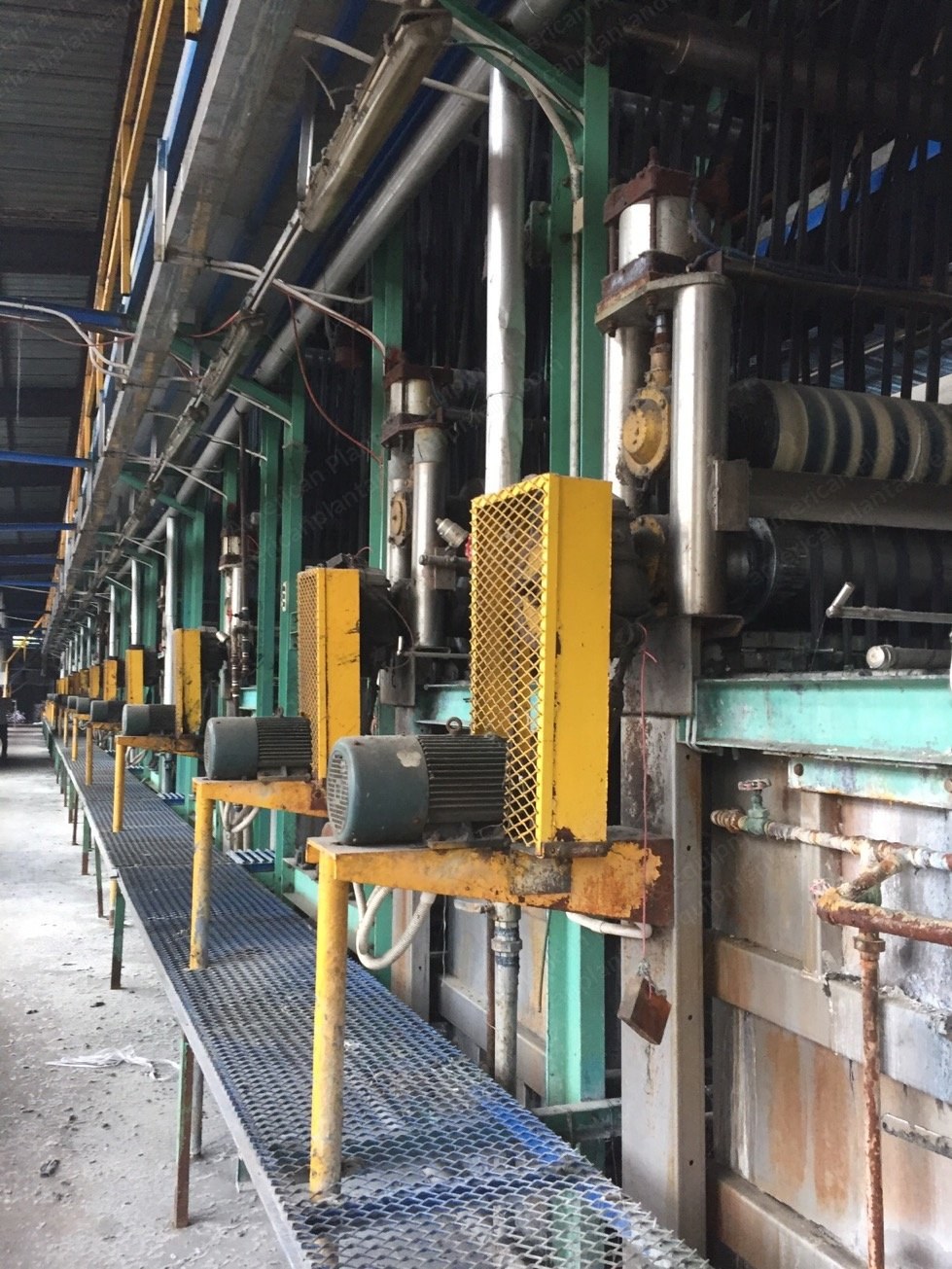 Morrison, Rope Dyeing Range, 2005, 28 Ropes, 1800mm Working Width