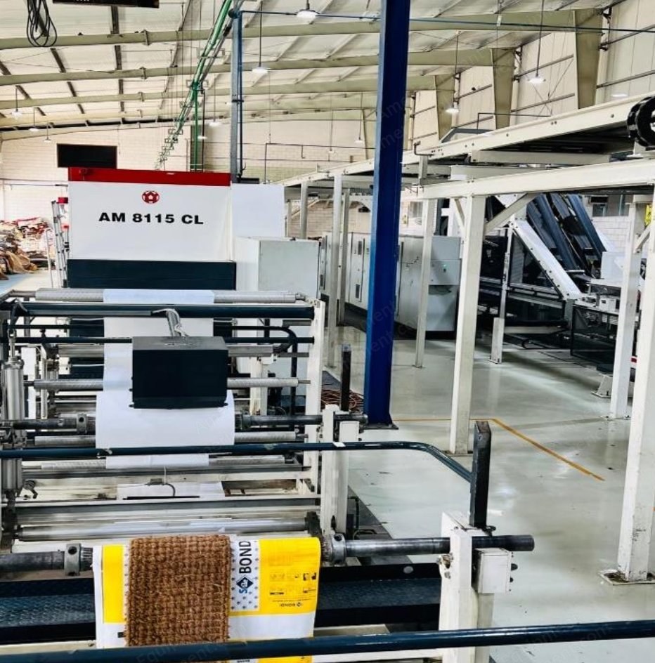 W&H, AM-8115, 2019, Tube Width 260mm to 600mm, 4 Colors, 3 Plies, Speed 500 tubes/min