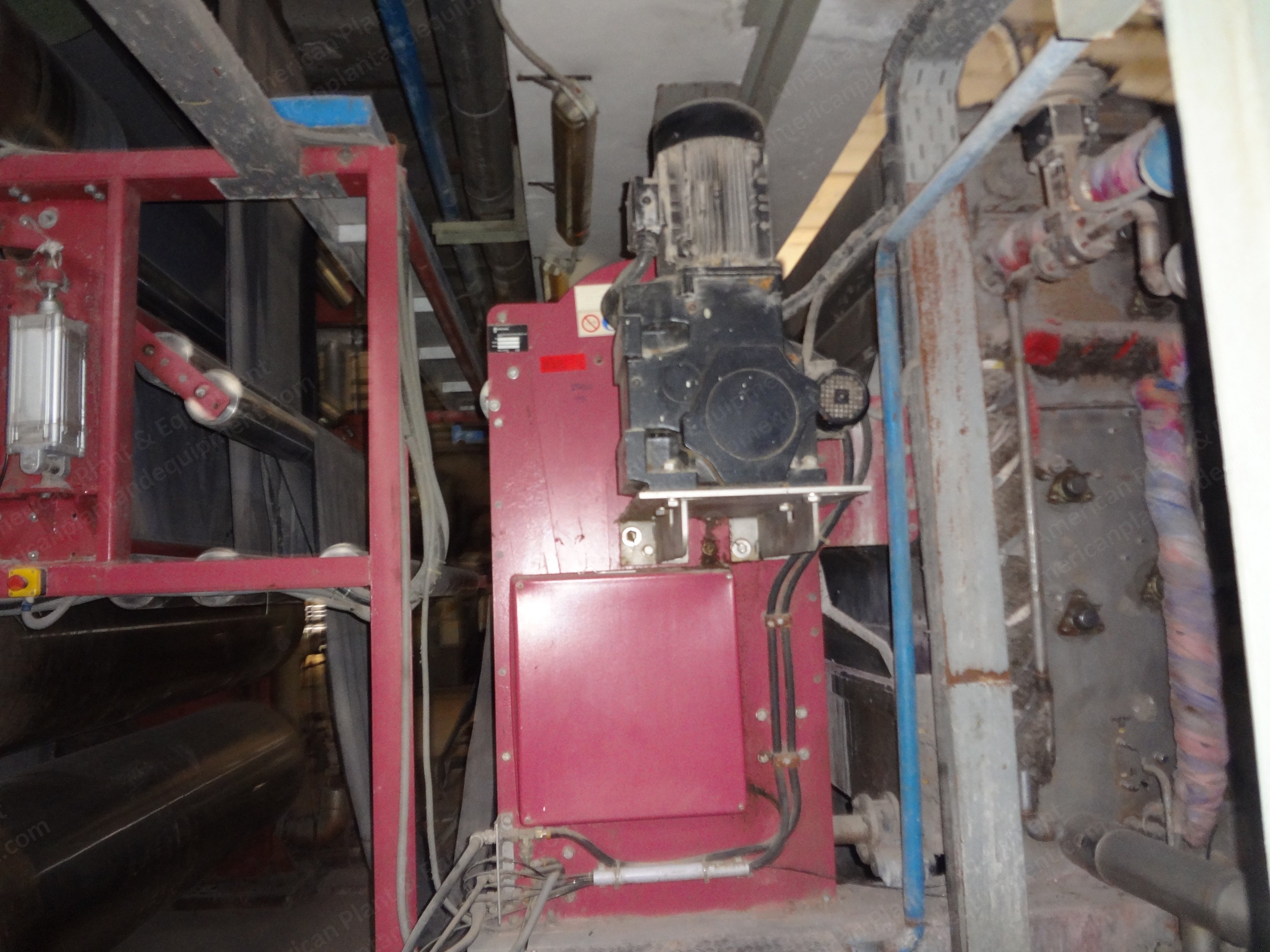 Kusters, 2004, 3400mm Working Width, Oil Heated, with Heat Recovery Unit