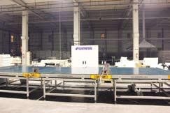 Bedline, Full Automatic Mattress Finishing Line, 500 Mattresses per 8 Hours Capacity, Edge and Center Gluing, Pressing System
