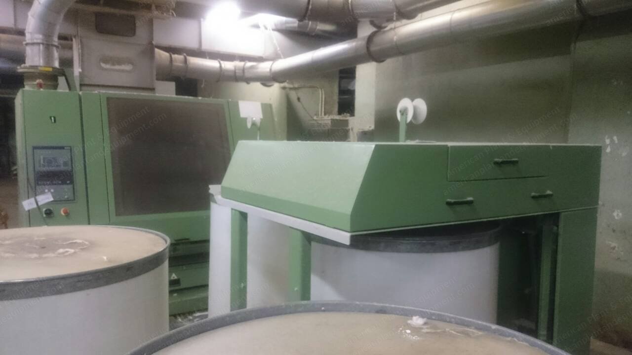 Rieter, C-51 Hi-Per, 2002, Exit Can 1000mm, Chute Feed