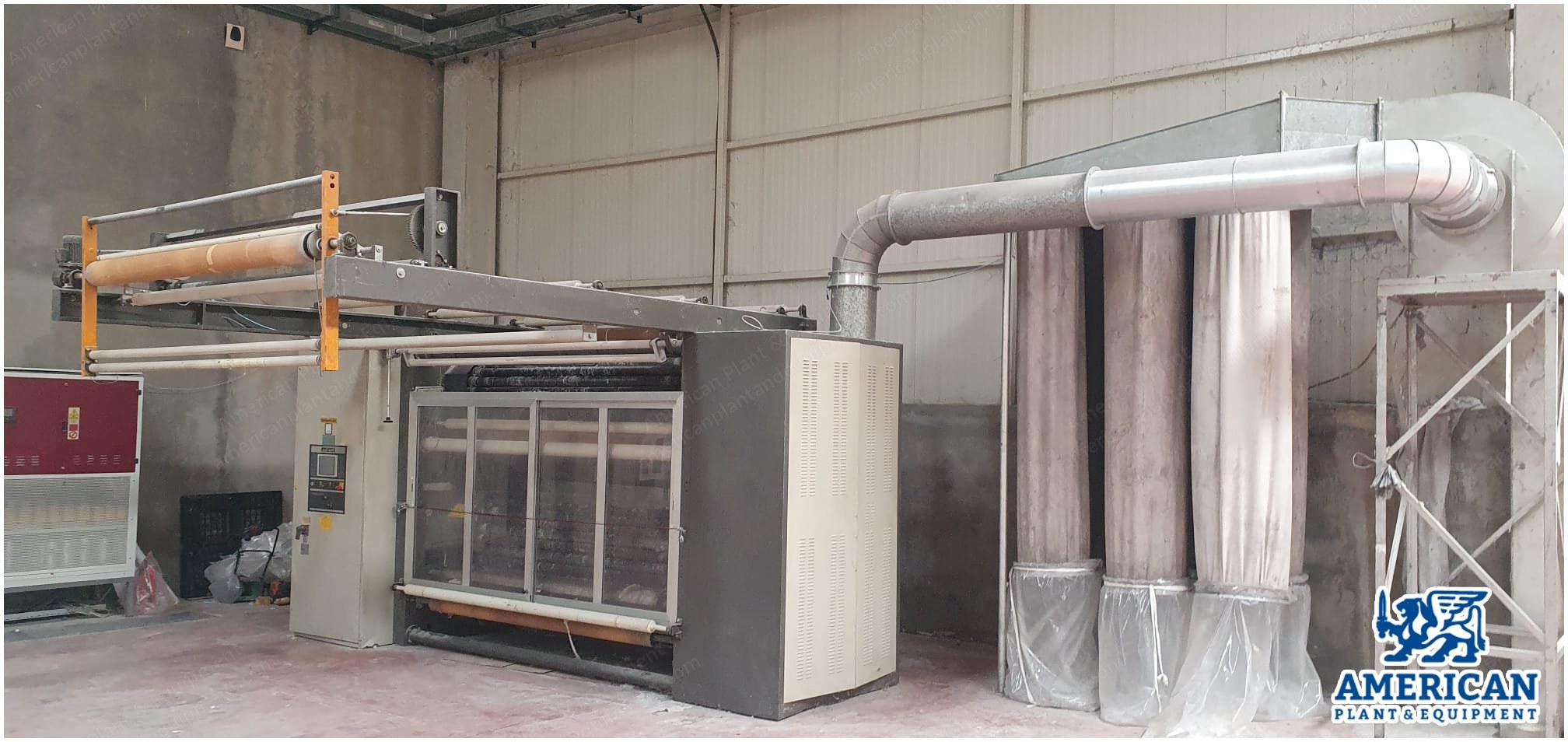 Mario Crosta, MC 20/24, 1998, Raising Machine, 2400mm Width, 2 Drums, 24 Cylinders