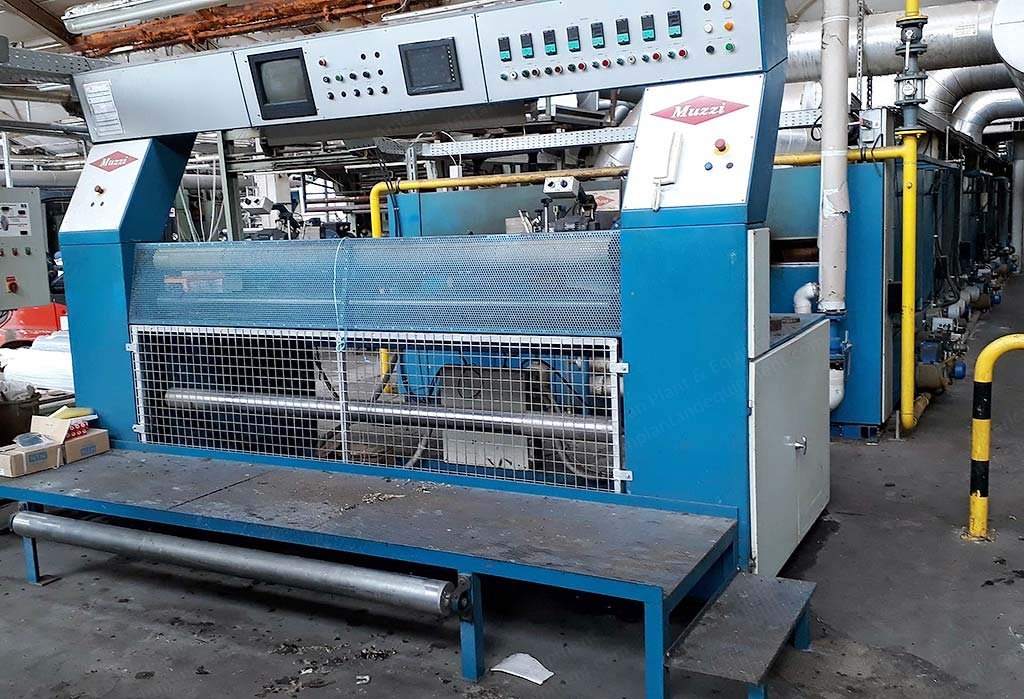 Muzzi, Sigma-H, 2004, Stenter, Working Width 2000mm, Woll Width 2200mm